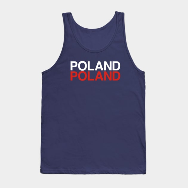 POLAND Flag Tank Top by eyesblau